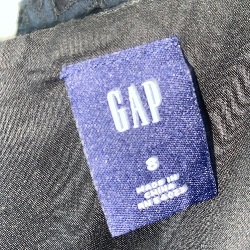 Gap Navy blue Eyelets dress size 8 - Picture 7 of 11